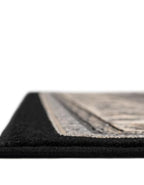 Unique Loom Sialk Hill Collection Area Rug - Washington (2' 2" x 8' 2" Runner Black/Gray) - color: Black/Gray, size: 2'2" x 8'2" (Runner)