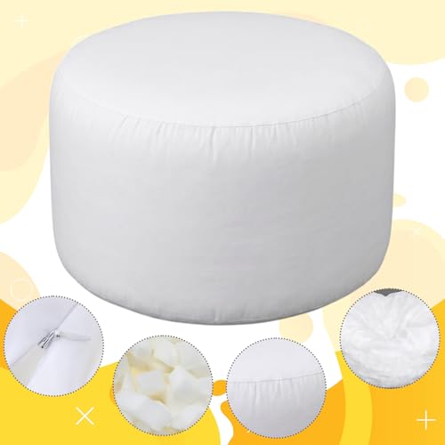 Boao 27 Inch Bean Bag Filler Pouf Ottoman Filling Footstool Filler Stuffing Ottoman Pouf Insert Round Floor Bean Bag Chair Filling - color: Filler, size: 27 Inches