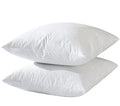 basic home® Hotel-Style Goose Feather Pillow Insert for Sofa & Bed - 100% Odorless & Plump Cushion Filler - 233TC Cotton with Inner Liner to Prevent Poking (20x20 Inch) - size: 20x20