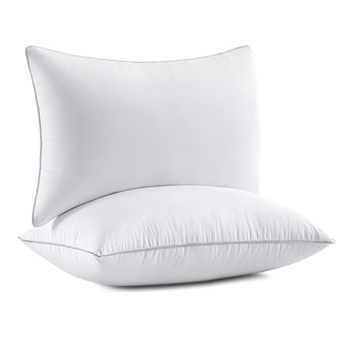 MIULEE 14x22 Pillow Inserts (Set of 2) -Decorative Throw Pillow with 100% Cotton Cover Rectangle for Sofa Couch - size: 14x22 Inch