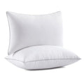 MIULEE 14x22 Pillow Inserts (Set of 2) -Decorative Throw Pillow with 100% Cotton Cover Rectangle for Sofa Couch - size: 14x22 Inch