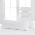 Oubonun 14 x 22 Throw Pillow Inserts - Soft, Plush & Decorative Down Alternative Pillows for Couch Sofa Bed, Machine Washable - White, Pack of 2 - size: 14x22 Inch (Pack of 2)