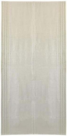 Doorway Curtain (W33.5'xH66.9') Takumi Tapestry noren Room Divider (Beige) - color: Beige