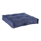 South Pine Porch Mila Square Tufted Pillow Style Dog Bed, Cobalt, Small (24" x 24") - color: Cobalt, size: Small (24" x 24")