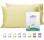 Sunflower Queen Pillowcases Set of 2, 100% Cotton Queen Size Pillow Cases 2, 20×30 inches Honeyed Straw, Soft and Breathable - color: Honeyed Straw, size: Queen (20"x30")