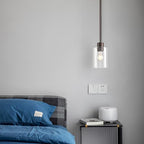 Oil Rubbed Bronze Pendant Lights Kitchen Island - Clear Glass Pendant Light Fixture Multiple Stems Rods 3 Units 12 Inch 3 Units 4 Inch (1 Pack Oil Rubbed Bronze Downrod) - color: Oil Rubbed Bronze 1PK
