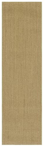 Martha Stewart x SAFAVIEH Area Rug Collection - 2'3" x 8' Runner, Green, Sisal & Jute, Farmhouse Style, Ideal for Living Room, Bedroom, Foyer, Hallway (MSR9501Y) - color: Green, size: 2'3" x 8' (Runner)