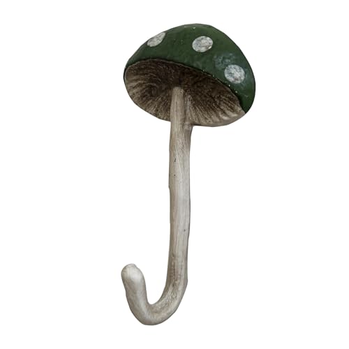 Bohemian Mushroom Wall Hook - Unique Cute Cool Fun Wall Hook Furniture Room Decor for Coat and Towel - Nursery, Kitchen, Bedroom, Bathroom，Coat Hooks (Ellipse)