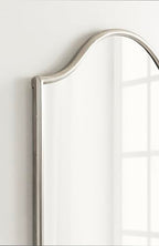 Fellows Framed Arch Wall Mirror - color: Silver