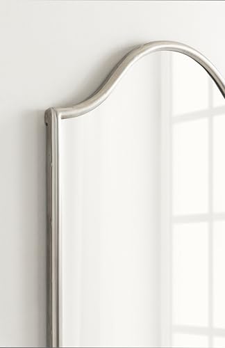 Fellows Framed Arch Wall Mirror - color: Silver