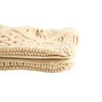 Nearly Natural 18in. Boho Cross Woven Macrame Decorative Pillow Cover