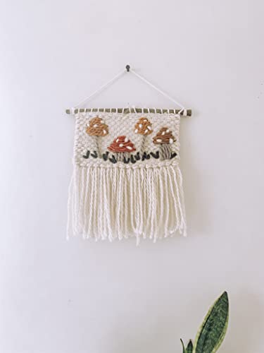 Handmade Woven Embroidered Yarn Wall Hanging Decor