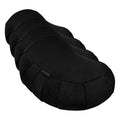 Retrospec Sedona Zafu Meditation Cushion Filled w/Buckwheat Hulls - Yoga Pillow for Meditation Practices - Machine Washable 100% Cotton Cover & Durable Carry Handle, Crescent, Black (Pack of 4) - color: Black, size: 1 Count (Pack of 4)