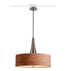 Kenroy Home 93013BS Bulletin 3-Light Pendant, Brushed Steel - color: Brushed Steel