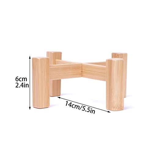 Wooden Plant Stand,Indoor Plant Stand,Boho Plant Holder,Plant Display Rack for Home,Office Accessory (1)
