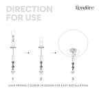 RONDURE 9.1" Modern Ceramic Table Lamp, Fully Dimmable Bedside Lamp for Bedroom Living Room Nightstand, White Translucent Ceramic Shade, Warm Ambient Decorative Corded Lighting, Bulb Included - style: Ariadne