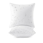 MIULEE Pack of 2 20x20 Outdoor Pillow Inserts, Waterproof Decorative Square Throw Pillow Inserts for Patio Sofa Garden Porch Couch - size: 20x20 Inch