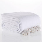 Muslin Blanket - Pure 100% Turkish Cotton Airy Soft Light Versatile Gauze Throw Blanket for Bed, Couch, Sofa (White, Twin XL Size (71" x 95" inch)) - color: White, size: Twin XL Size ( 71" x 95" inch )