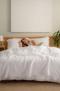 Muslin Blanket - Pure 100% Turkish Cotton Airy Soft Light Versatile Gauze Throw Blanket for Bed, Couch, Sofa (White, King Size (95" x 110" inch)) - color: White, size: King Size ( 95" x 110" inch )