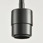 Black Pendant Lights Kitchen Island - Seeded Glass Pendant Light Fixture Multiple Stems Rods (3 Pack with Rod seeded Glass) - color: 3 pack with rod seeded glass