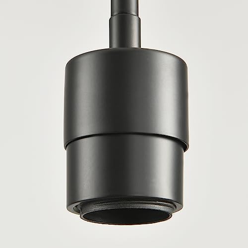 Black Pendant Lights Kitchen Island - Seeded Glass Pendant Light Fixture Multiple Stems Rods (3 Pack with Rod seeded Glass) - color: 3 pack with rod seeded glass