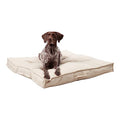 South Pine Porch Mila Square Tufted Pillow Style Dog Bed, Cream, Large (40" x 40") - color: Cream, size: Large (40" x 40")