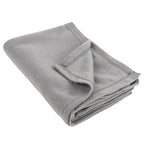 50x60 Throw Blankets, Ultra Soft Hypoallergenic Fleece Fall Throw Blanket for Livingroom, Couch, Chair, Bed, Grey Heather - color: Heather Grey