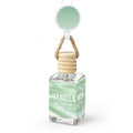Vanilla Mist Hanging Car Air Freshener Diffuser, 15ml Reed Wick Essential Oil Bottle with Adjustable Rearview Mirror Clip, Long-Lasting Car Scent for Cars SUVs Trucks