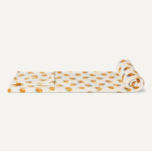 Amazon Basics Kids Fleece Blanket, Ultra-Soft Lightweight Throw for Children, Woodland Bears, 50 x 60 Inches - color: Woodland Bears, size: 50 x 60 inches