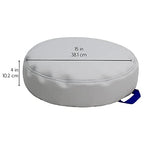 FDP SoftScape 15 inch Round Bean Floor Cushions with Handles for Kids, Teens, Adults Flexible Seating for Home, Daycare, Preschool, Classroom, Yoga and Meditation, 4 inch Height (4-Piece) - Dunes - color: Dune