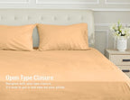 Sunflower Queen Pillowcases Set of 2, 100% Cotton Queen Size Pillow Cases 2, 20×30 inches Desert Mist, Soft and Breathable - color: Desert Mist, size: Queen (20"x30")