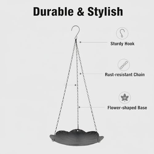 Hanging Planter for Indoor Outdoor, Plant Hanger, Hanging Plant Holder, Plant Pot Shelf Basket for Window Wall Ceiling Garden with Chains and Hooks, 2Pcs (Leaf) - style: Leaf