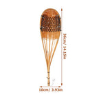 Small Hanging Woven Baskets Handcrafted Bamboo Flower Planters Lightweight Indoor Hanging Basket for Home Office Garden Decor