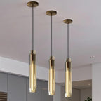 Pendant Lights Kitchen Island Pendant Lights Pendant Light fixtures Kitchen Pendant Light pendent Light 15" Amber Crystal lampshade Island Pendant Lights for Kitchen - color: Amber,Copper color