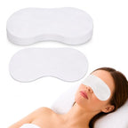 MoyRetty Disposable Non Woven Eye Covers, 100 Sheets, Cotton Paper for Facials Spa Skincare