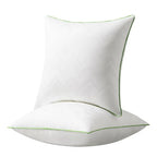 Ashler 28x28 Pillows Insert (Set of 2) - Throw Pillow Inserts with 100% Cotton Cover - 28 Inch Square Interior Sofa Stuffer Pillow Inserts -Decorative White Couch Pillow - size: 28x28 Inch