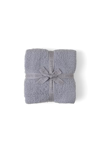 Barefoot Dreams® CozyChic® Throw, Dove Gray, 54"x72" - color: Dove Gray