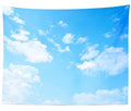 BELECO Light Blue Sky Tapestry Backdrop 60x40 Inch Sky Clouds Tapestries Ceiling Wall Bedroom Living Room Dorm Home Decor - size: 60"L x 40"W