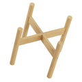 Abaodam Bamboo Plant Pot Stand Indoor Plant Display Rack Boho Style Flower Pedestal