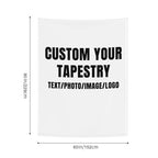 Personalized Tapestry Custom Tapestry Upload Images Banners and Signs Customize For Bedroom Tapestrys Decor Living Room Home - size: 60"L x 90"W