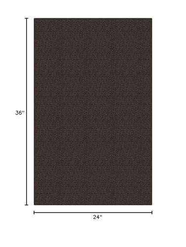 EARTHALL Small Area Rug 2x3 Ft Washable Rugs for Entryway Non Slip Braided Throw Rugs Door Mat Indoor Outdoor Entrance Cotton Woven Carpet for Kitchen Foyer Front Door, Taupe/Coffee - color: Taupe/Coffee, size: 2' x 3' (Rectangular)