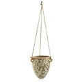 2ft. Tuscan Hanging Ceramic Scroll Planter