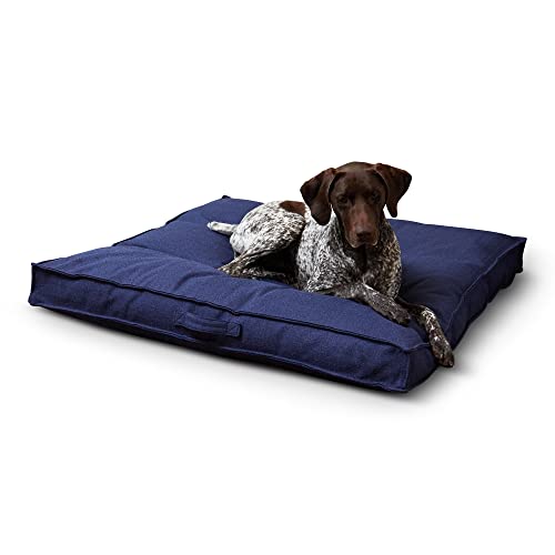 South Pine Porch Mila Square Tufted Pillow Style Dog Bed, Cobalt, Large (40" x 40") - color: Cobalt, size: Large (40" x 40")