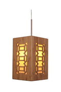 Woodbridge Lighting 14023CBRWL-W3A2BB Light House Bamboo Pendant, Classic Brass, Classic Brass - color: Classic Brass hardware, size: Large