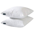 basic home® Hotel-Style Goose Feather Down Euro Pillow Insert for Sofa & Bed - 100% Odorless & Plump Cushion Filler - 233TC Cotton with Inner Liner to Prevent Poking (26x26 Inch) - size: 26x26