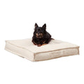 South Pine Porch Mila Square Tufted Pillow Style Dog Bed, Cream, Small (24" x 24") - color: Cream, size: Small (24" x 24")