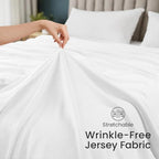 Utopia Bedding Knit Blanket Queen Size (90x90 Inches, White) Soft Lightweight Jersey Breathable Sweatshirt Blanket for Bed,Couch & Sofa - color: White, size: Queen