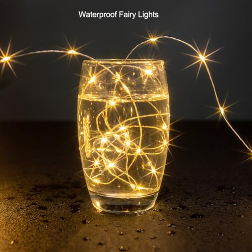 660FT Extra Long Fairy Lights Plug in 2000 LED Silver Wire Outdoor Waterproof LED String Lights with Remote for Living Bed Room, Backyard, Patio, Garden, Porch, Christmas Tree - color: Warm White, size: 660FT 2000LEDs