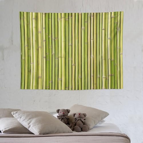HZOHNAGO Bamboo Tapestry Chinese Style Green Pattern Printed Wall Tapestry Painting Wall Hanging for Bedroom Living Room Dorm 40" W x 30" H - color: Bamboo-7, size: 40"L x 30"W