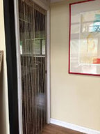 1x2 M Door String Curtain Rare Flat Silver Ribbon Thread Fringe Window Panel Room Divider Cute Strip Tassel for Wedding Coffee House Restaurant Parts, Gold - color: Gold